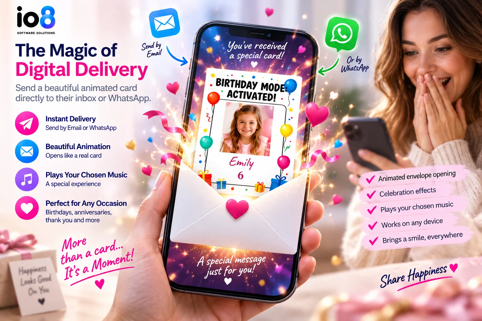 Digital card delivery